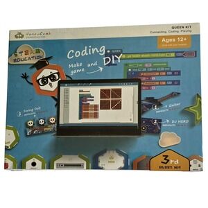 new CODING KIT Honeycomb Steam Education: Queen Kit Connect, Code, Play *SEALED*